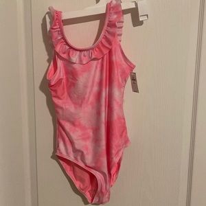 Gap kids pink one piece swim suit size xxl 14-16